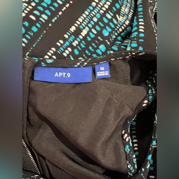 NWT Apt 9 High Neck Sleeveless Dress - Picture 2 of 7